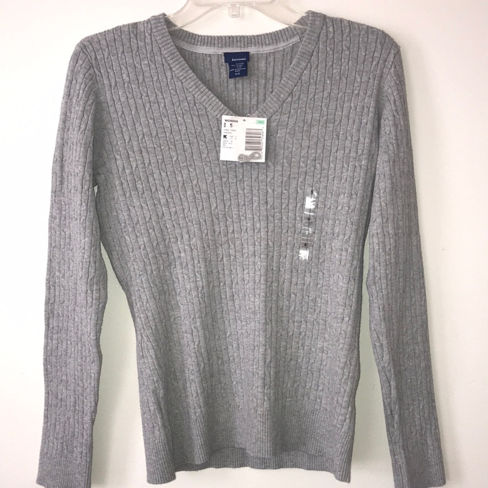 Basic Editions V-neck sweater